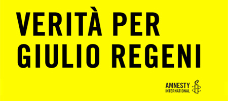 Verità per Giulio Regeni